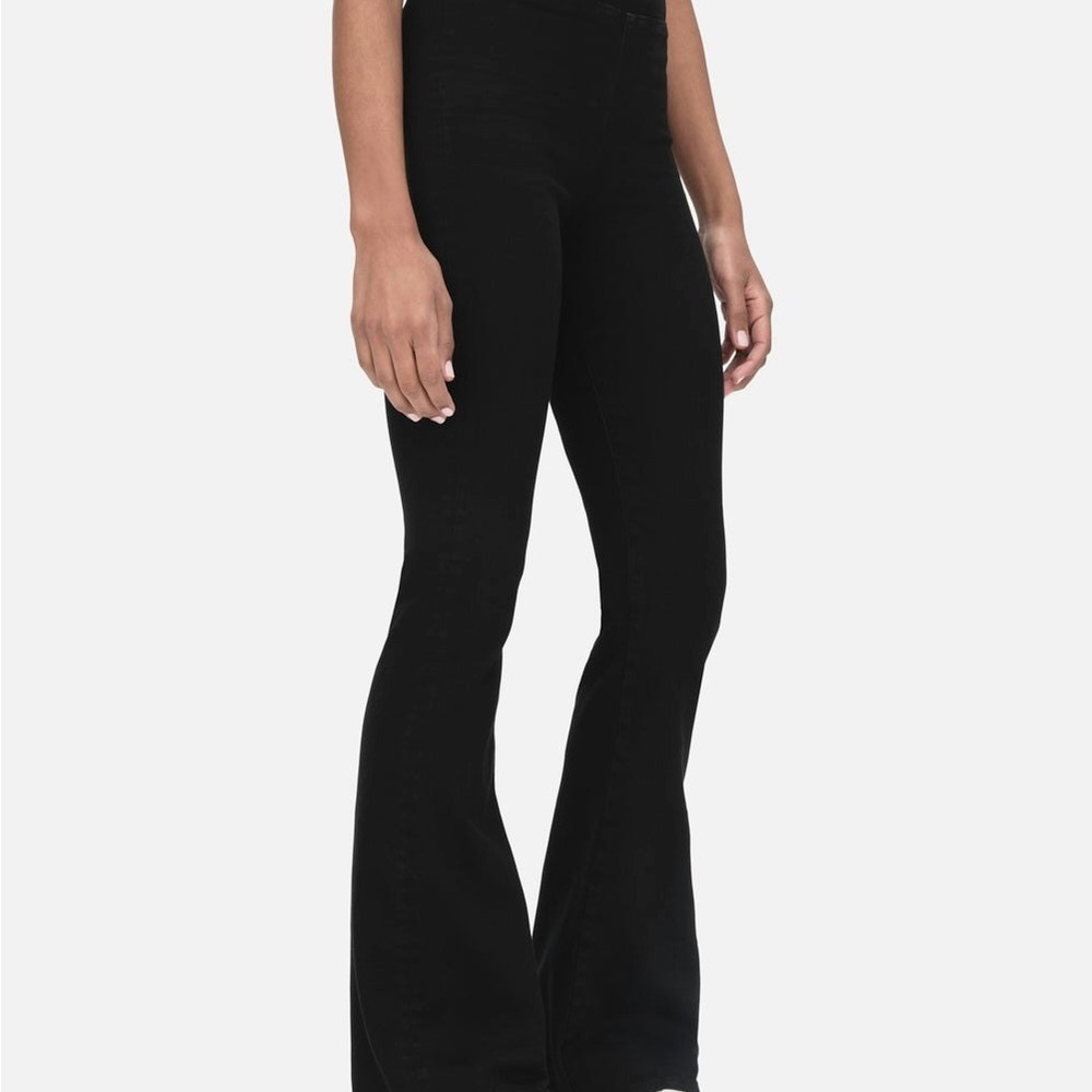 Frame denim Jetset Black Flared Pants size 2 (30-34)